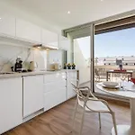 White&sea - Design Terrasse Parking Heliopolis - Village Naturiste * 아그