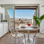 White&sea - Design Terrasse Parking Heliopolis - Village Naturiste