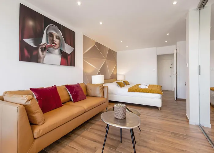 Appartement Design Terrasse Parking Heliopolis - Le White&Sea Village Naturiste *