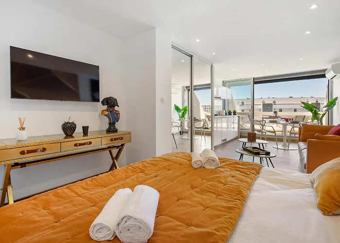 Apartamento White&sea - Design Terrasse Parking Heliopolis - Village Naturiste