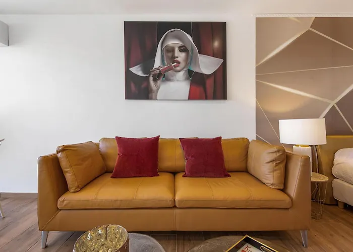 Апартаменты Appartement Design Terrasse Parking Heliopolis - Le White&Sea Village Naturiste Агд